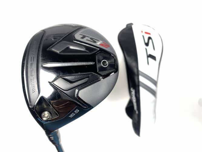 Titleist TSi2 4 Fairway Wood 16.5* HZRDUS RDX Smoke 6.0 Black 70g Stiff LH HC