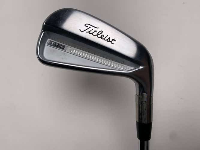 Titleist T150 2023 Single 7 Iron Fitter 2* Flat Project X LZ 6.0 12g  Mens RH