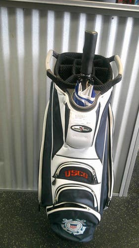 Used COAST GUARD Mens Cart Bag Navy Blue 11868-S000066735