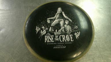 Used RISE OF THE CRAVE Disc Golf Driver Black 11868-S000066729