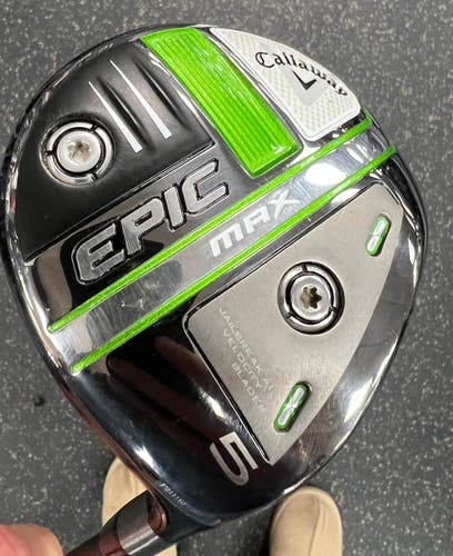 Used Callaway EPIC MAX Mens Fairway Wood RH 5 Wood 11497-S000154145