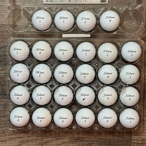 28 Titleist Tour Soft Golf Balls - 5A/4A Condition