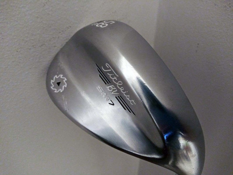 Titleist Vokey SM7 Lob Wedge 58* 10* (Tour Chrome, S Grind) Golf