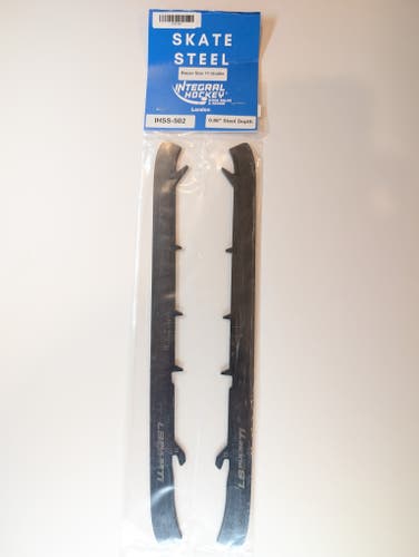 Lightly-Used LS Pulse Ti Black Goalie Steel (Size 11, Bauer Holders - 296mm) - IHSS-502