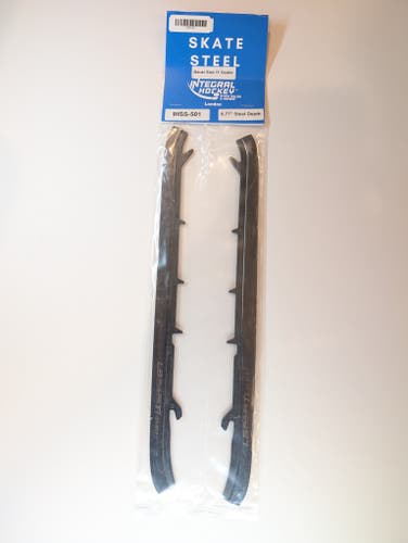 Lightly-Used LS Pulse Ti 4mm Black Goalie Steel (Size 11, Bauer Holders - 296mm) - IHSS-501