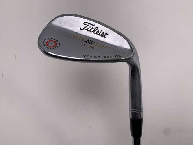 Titleist Vokey 2009 Spin Milled Gap Wedge GW 50* Wedge Steel Mens RH