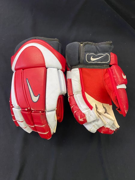 Nike 14” Bolero Hockey Gloves Red Wings Custom Palms