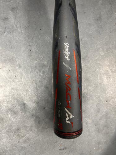 Used Rawlings MACH AI BB/SB USA 2 5/8 Bat 30" 11793-S000254660