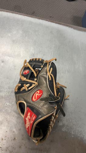 Used Rawlings HEART OF THE HIDE PRO 204 BB/SB Glove RH Throw Grey 11 1/2" 11793-S000259554