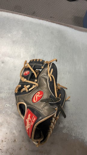 Used Rawlings HEART OF THE HIDE PRO 204 BB/SB Glove RH Throw Grey 11 1/2" 11793-S000259554