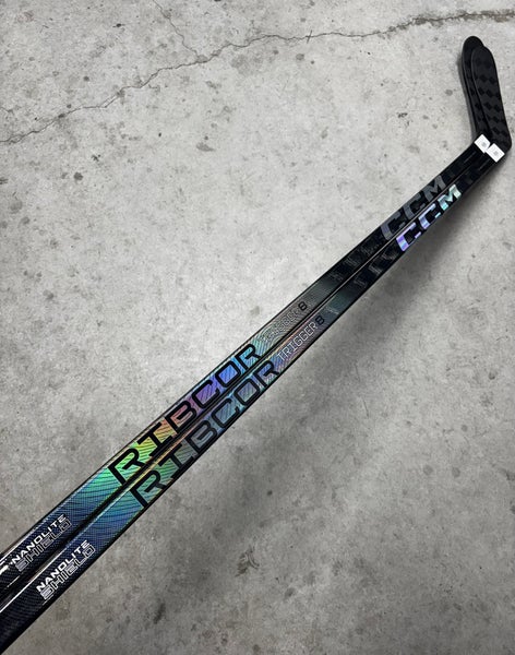 2 PACK 75 Flex P28 Senior CCM RibCor Trigger 8 Pro Left Hand Hockey Stick Pro Stock NHL (Used)