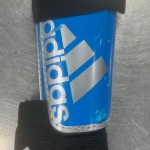 Used Adidas Soccer Shin Guards Youth Royal Blue LG 11497-S000154166