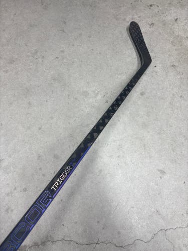 120 Flex Custom P92M Senior CCM RibCor Trigger 8 Pro Left Hand Hockey Stick Pro Stock NHL (Used)