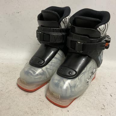 Used Dalbello MENACE 1 Boys DH Ski Boot Black And Orange 175 MP - Y11 11855-S000195661