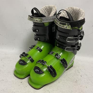 Used Nordica PATRON TEAM Mens DH Ski Boot Green 280 MP - M10 - W11 11855-S000195659