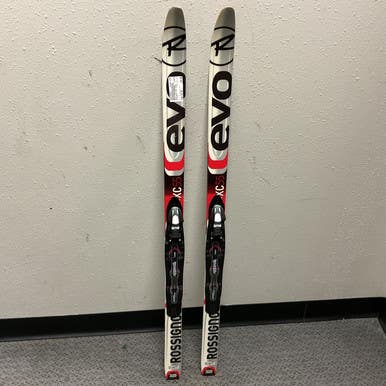 Used Rossignol EVO XC55 Girls XC Ski/Binding White/Black/Red 110 cm 11855-S000195650