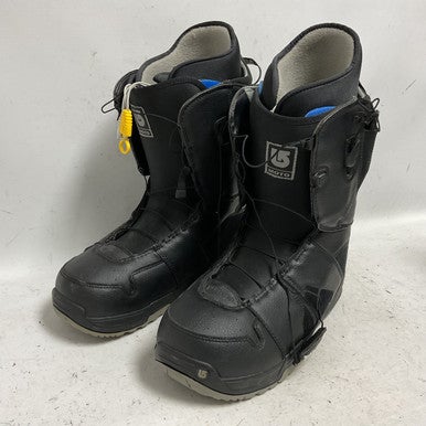 Used Burton MOTO Mens Snowboard Boots Black Senior 12 11855-S000195609