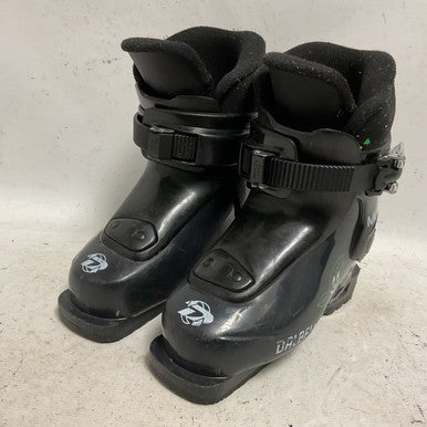 Used Dalbello GREEN MENACE 1 GW Boys DH Ski Boot Black 185 MP - Y12 11855-S000195605