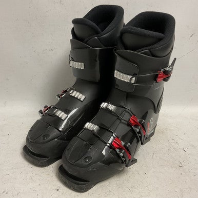 Used Alpina J3 Mens DH Ski Boot Black And Red 265 MP - M08.5 - W09.5 11855-S000195599