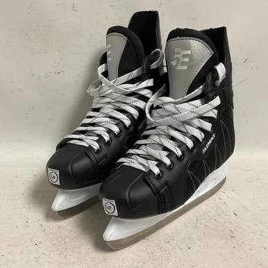 Used THE 5TH ELEMENT SKATES Senior Hockey Skate Black Senior 10 11855-S000195581