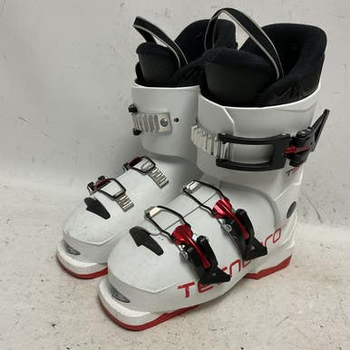 Used Tecno Pro T50.3 Boys DH Ski Boot White 225 MP - J04.5 - W5.5 11855-S000195551
