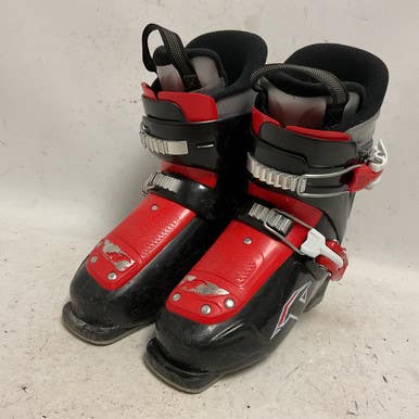 Used Nordica FIREARROW TEAM 2 Boys DH Ski Boot Black 215 MP - J03 11855-S000195550