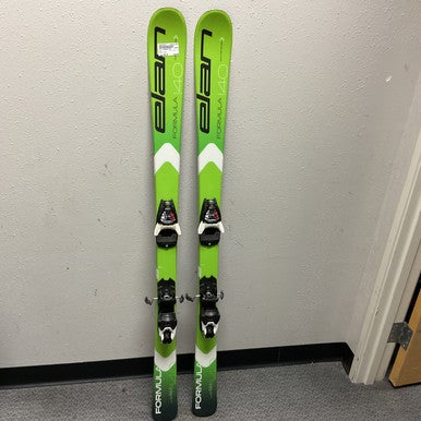 Used Elan FORMULA 140 Mens DH Ski/Binding Green 140 cm 11855-S000195547