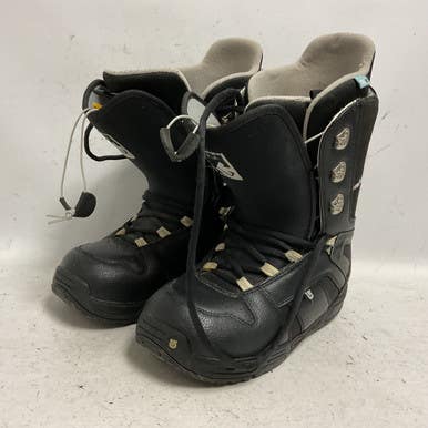 Used Burton CASA Womens Snowboard Boots Black Senior 9 11855-S000195543