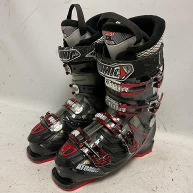 Used Atomic HAWX 80 Mens DH Ski Boot Black And Red 260 MP - M08 - W09 11855-S000195544