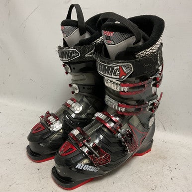 Used Atomic HAWX 80 Mens DH Ski Boot Black And Red 260 MP - M08 - W09 11855-S000195544