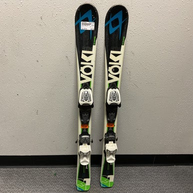 Used Volkl RTM JR Boys DH Ski/Binding White 100 cm 11855-S000195540