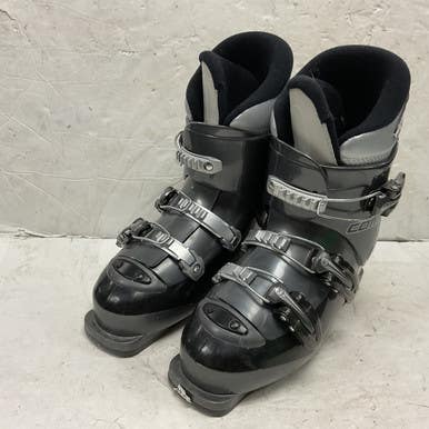 Used Rossignol COMP J Boys DH Ski Boot Black 225 MP - J04.5 - W5.5 11855-S000195510