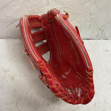 Used Rawlings Darryl Strawberry RSG9 Baseball Glove RH Throw Red 13" 11855-S000195512