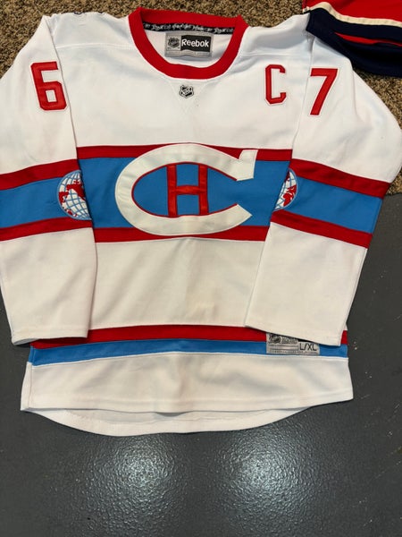 Montreal Canadiens Winter Classic Large/Extra Large Kids Unisex Reebok Jersey (Used)
