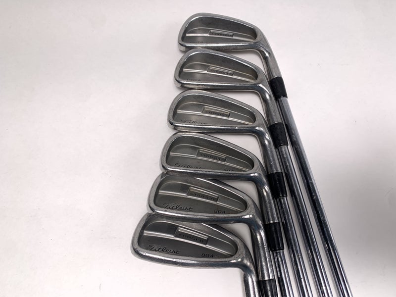 Titleist 804 OS Iron Set 3-PW NS Pro 970 Stiff Steel Mens RH- no 5 & 9i