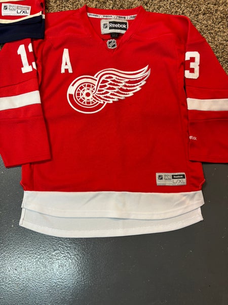 Detroit Red Wings Large/Extra Large Kids Unisex Reebok Jersey (Used)