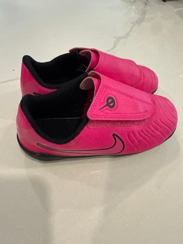 Pink Unisex 11K (Little Kids) Nike Molded Cleats Cleats (Used)