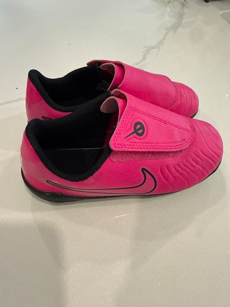 Pink Unisex 11K (Little Kids) Nike Molded Cleats Cleats (Used)