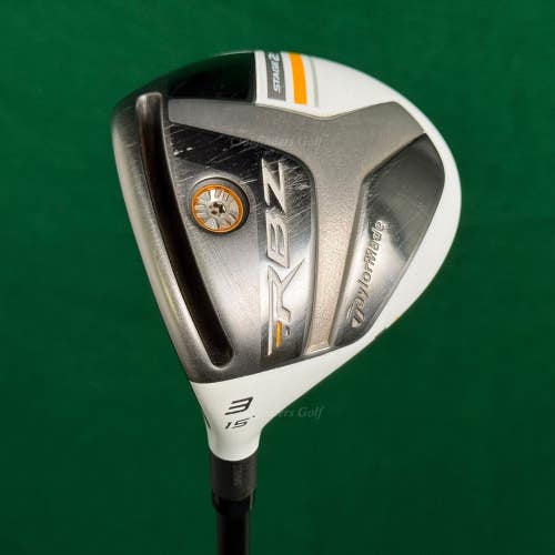 LH TaylorMade RBZ Stage 2 15 Fairway 3 Wood RocketFuel 60-R Graphite Regular