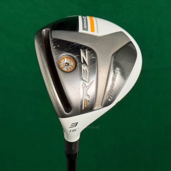 LH TaylorMade RBZ Stage 2 15 Fairway 3 Wood RocketFuel 60-R Graphite Regular