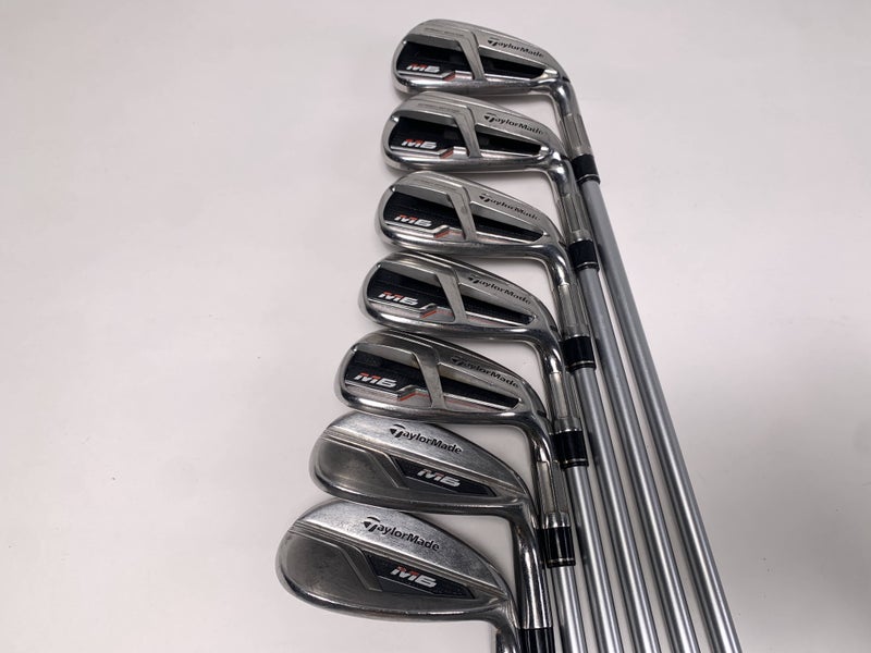 TaylorMade M6 Iron Set 5-PW+GW+SW 45g Ladies Graphite Womens RH- no 7i