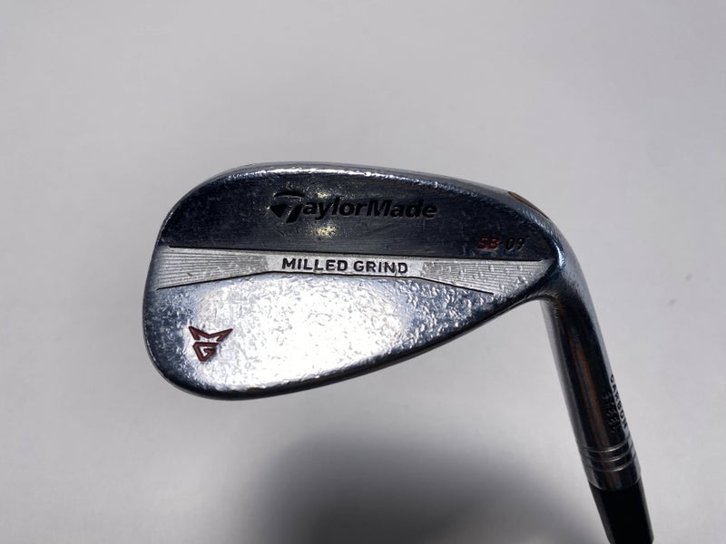 TaylorMade Milled Grind Satin Chrome Gap Wedge GW 52* KBS Tour Steel Mens RH