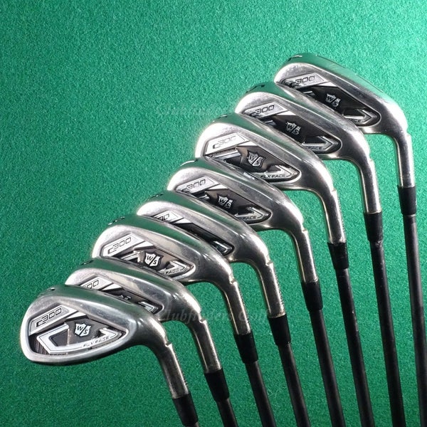 Wilson Staff C300 4-GW Iron Set Aldila Rogue 55A Graphite Seniors *READ*