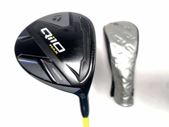 TaylorMade Qi10 MAX 5 Fairway Wood 19*  ProForce V2 6F4 Stiff Mens RH HC