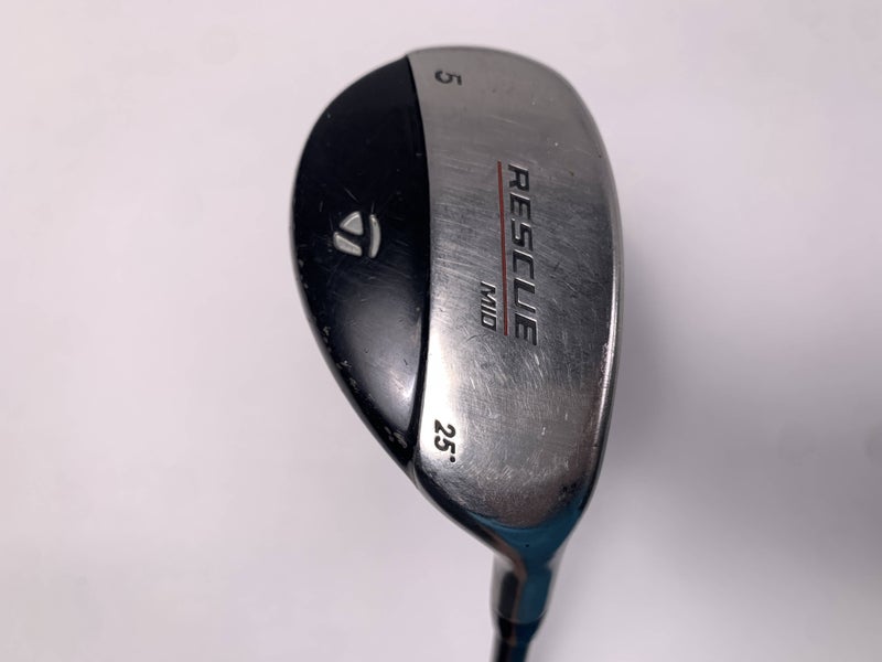 TaylorMade Rescue Mid 5 Hybrid 25* Ultralite Regular Graphite Mens RH