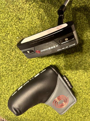 Odyssey Tri Hot 5K Double Wide Putter, 35" RH