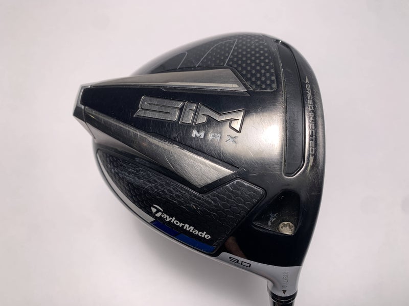 TaylorMade SIM MAX Driver 9* Fujikura Ventus Blue 6R Regular RH HC