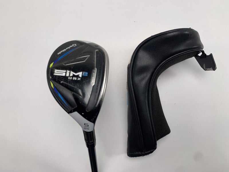 TaylorMade SIM2 MAX Rescue 5 Hybrid 25* Fujikura Ventus Blue 6R Mens RH HC