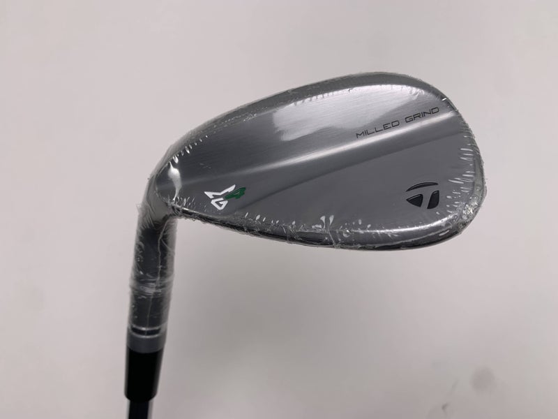 TaylorMade Milled Grind 4 Chrome Raw Sand Wedge SW 56* 12 DG Tour Issue Mens LH