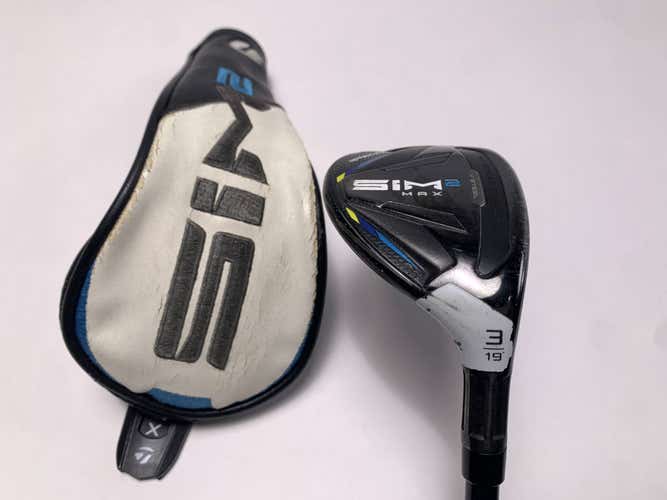 TaylorMade SIM2 MAX Rescue 3 Hybrid 19* Fujikura Ventus Blue 6R Regular RH HC